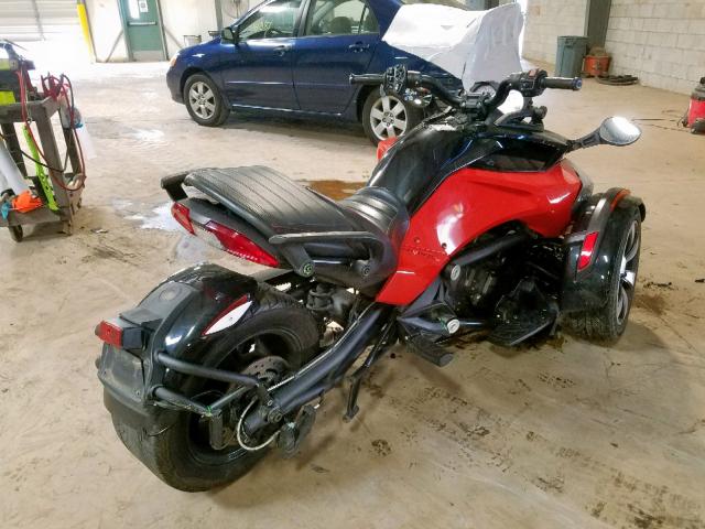 2BXRDDD26FV000251 - 2015 CAN-AM SPYDER ROA RED photo 4