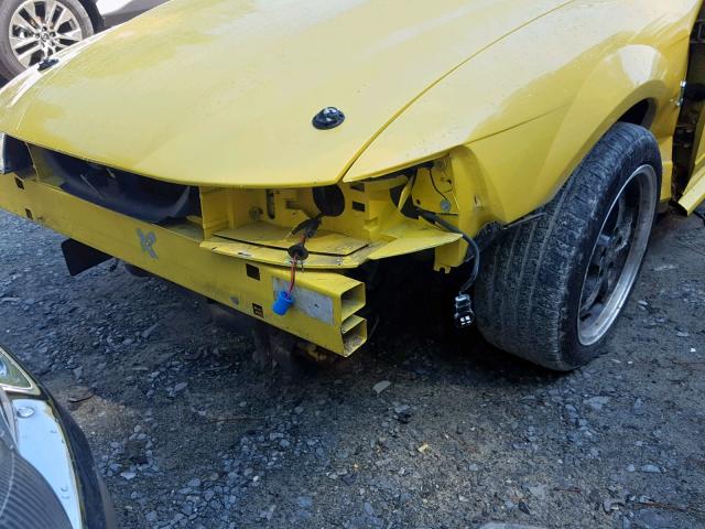 1FAFP47V91F224757 - 2001 FORD MUSTANG CO YELLOW photo 9