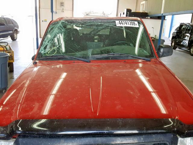 1FTYR14U95PA76570 - 2005 FORD RANGER SUP RED photo 9