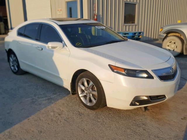 19UUA8F52DA000034 - 2013 ACURA TL TECH WHITE photo 1