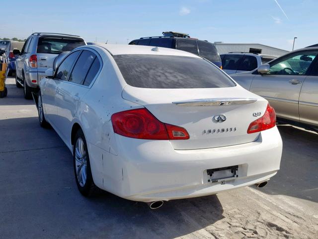 JN1CV6AP9FM500238 - 2015 INFINITI Q40 WHITE photo 3