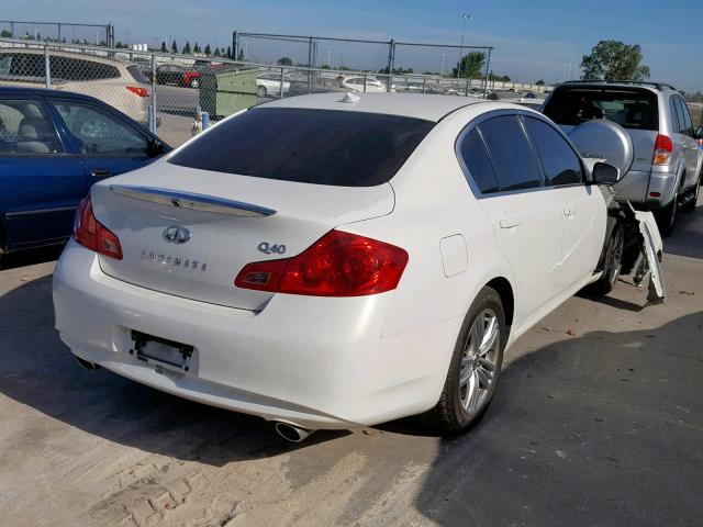 JN1CV6AP9FM500238 - 2015 INFINITI Q40 WHITE photo 4