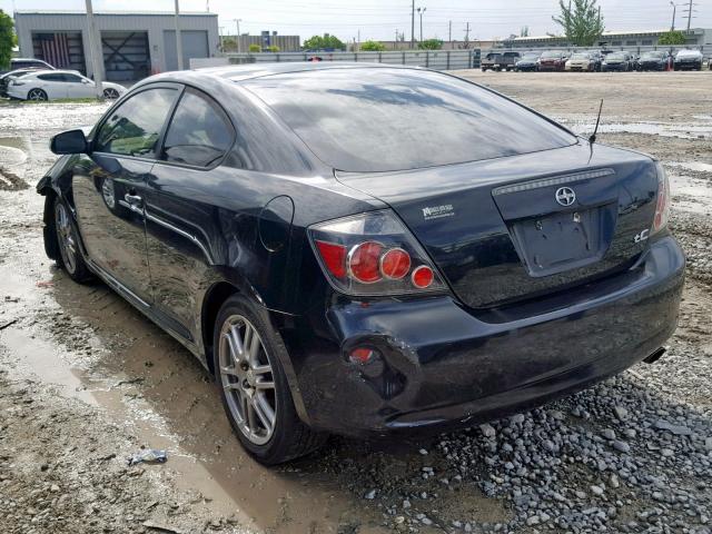 JTKDE167080269827 - 2008 TOYOTA SCION TC შავი ფოტო 3