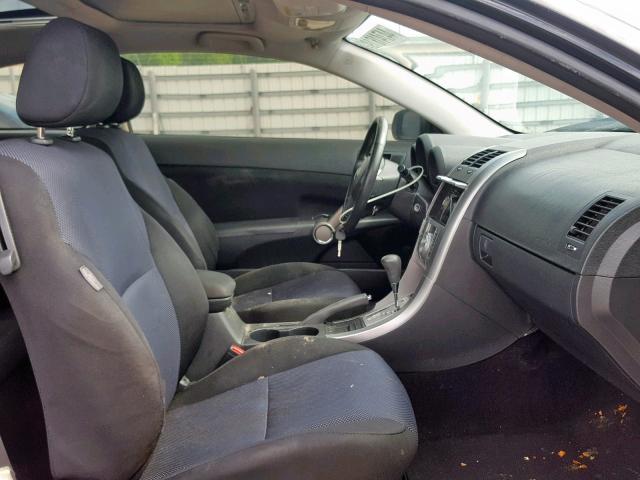 JTKDE167080269827 - 2008 TOYOTA SCION TC შავი ფოტო 5