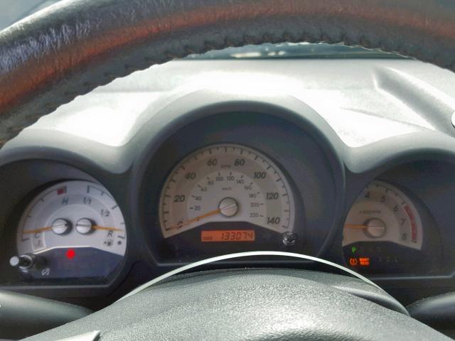 JTKDE167080269827 - 2008 TOYOTA SCION TC შავი ფოტო 8