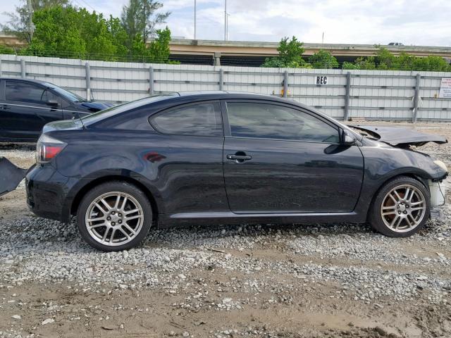 JTKDE167080269827 - 2008 TOYOTA SCION TC შავი ფოტო 9