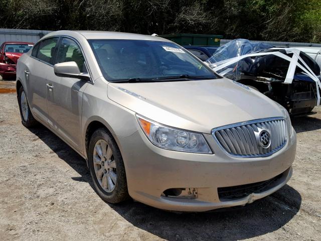 1G4GA5ED5BF163534 - 2011 BUICK LACROSSE C BEIGE photo 1