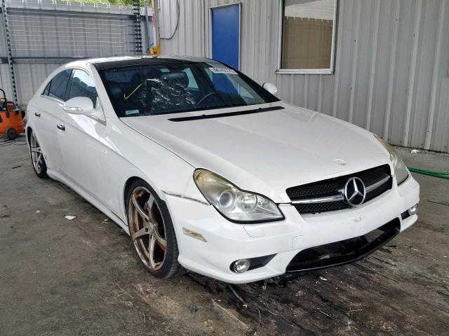 WDDDJ77X78A128662 - 2008 MERCEDES-BENZ CLS 63 AMG WHITE photo 1