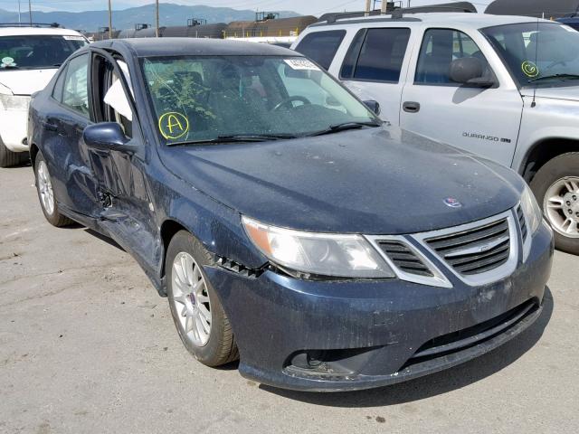 YS3FA4CY0B1302815 - 2011 SAAB 9-3 2.0T BLUE photo 1