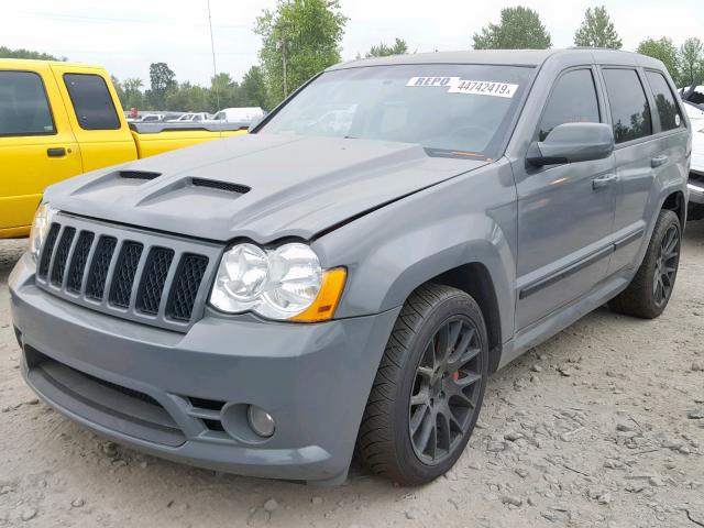 1J8HR78W69C522792 - 2009 JEEP GRAND CHER GRAY photo 2