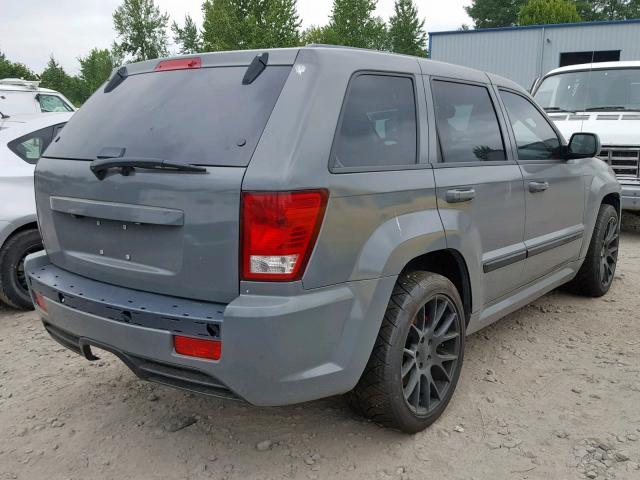 1J8HR78W69C522792 - 2009 JEEP GRAND CHER GRAY photo 4