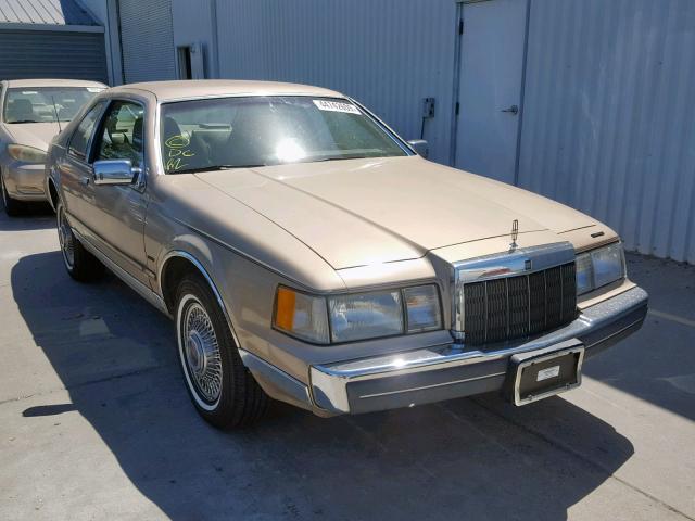 1LNBM92E4JY861738 - 1988 LINCOLN MARK VII B GOLD photo 1