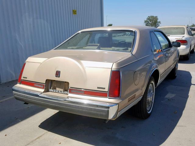 1LNBM92E4JY861738 - 1988 LINCOLN MARK VII B GOLD photo 4