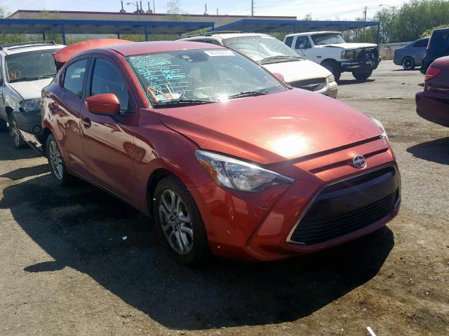 3MYDLBZV2GY101061 - 2016 TOYOTA SCION IA RED photo 1