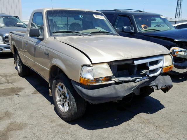 1FTYR10V1XUB10360 - 1999 FORD RANGER GOLD photo 1