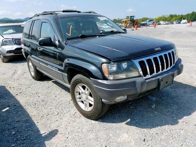 1J4GW48S93C620059 - 2003 JEEP GRAND CHER BLACK photo 1