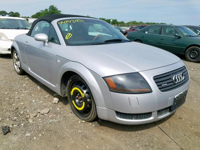 TRUUT28N011048734 - 2001 AUDI TT QUATTRO SILVER photo 1