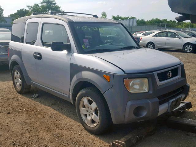 5J6YH28553L022158 - 2003 HONDA ELEMENT EX GRAY photo 1