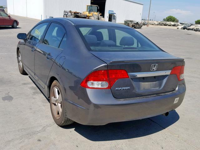 2HGFA1F62BH520130 - 2011 HONDA CIVIC LX-S Մոխրագույն լուսանկար 3
