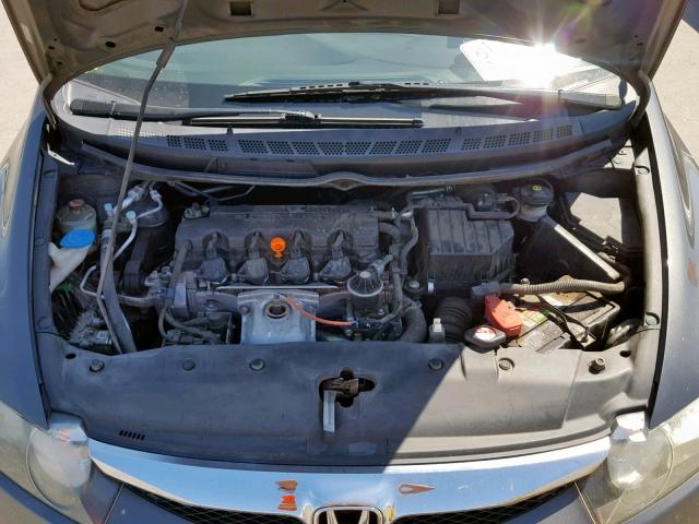 2HGFA1F62BH520130 - 2011 HONDA CIVIC LX-S Մոխրագույն լուսանկար 7