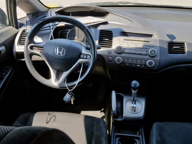 2HGFA1F62BH520130 - 2011 HONDA CIVIC LX-S Մոխրագույն լուսանկար 9