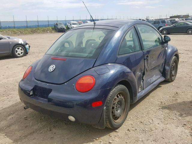 3VWCD21C5YM416332 - 2000 VOLKSWAGEN NEW BEETLE BLUE photo 4