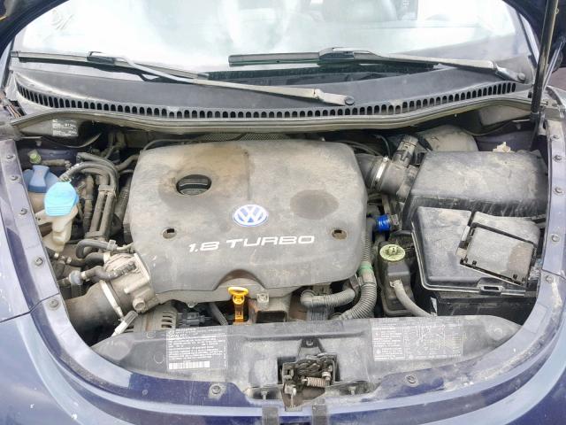 3VWCD21C5YM416332 - 2000 VOLKSWAGEN NEW BEETLE BLUE photo 7