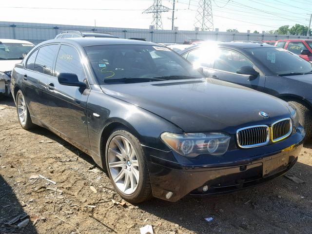 WBAGN63474DS50932 - 2004 BMW 745 LI BLACK photo 1