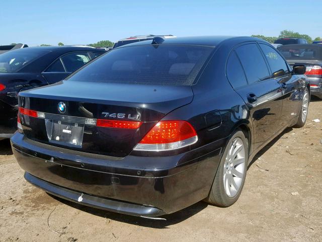 WBAGN63474DS50932 - 2004 BMW 745 LI BLACK photo 4