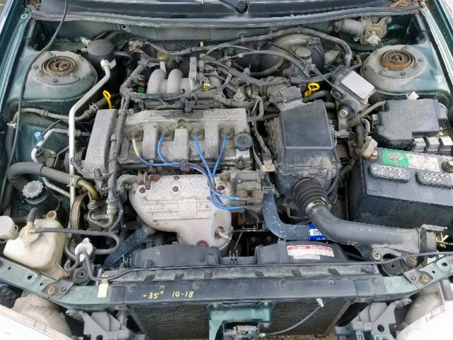 1YVGF22C015215344 - 2001 MAZDA 626 ES GREEN photo 7