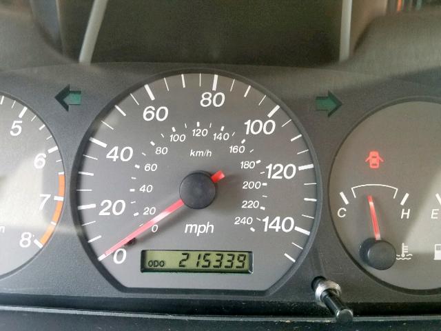 1YVGF22C015215344 - 2001 MAZDA 626 ES GREEN photo 8