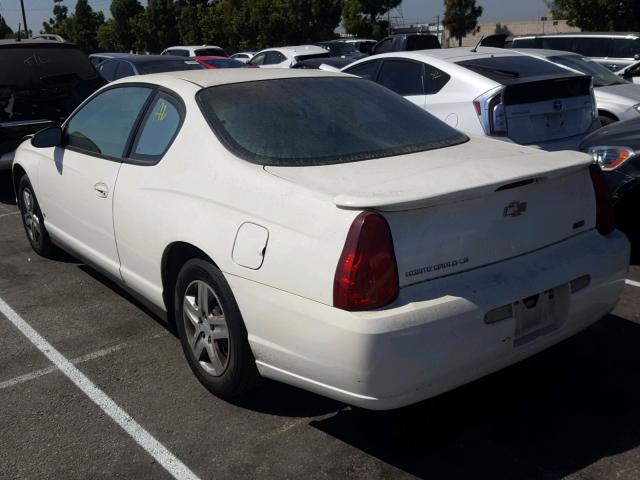 2G1WJ15K379415880 - 2007 CHEVROLET MONTE CARL 白色 照片 3