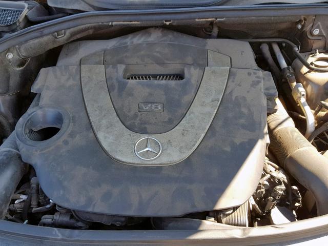 4JGBB72E48A321898 - 2008 MERCEDES-BENZ ML 550 BLACK photo 7