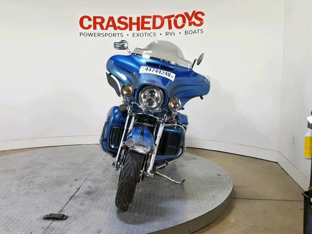 1HD1KEL10EB614721 - 2014 HARLEY-DAVIDSON FLHTK ELEC ლურჯი ფოტო 3