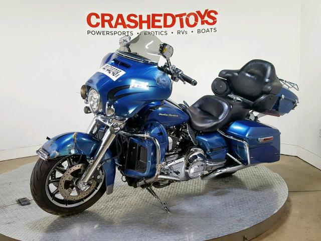 1HD1KEL10EB614721 - 2014 HARLEY-DAVIDSON FLHTK ELEC ლურჯი ფოტო 4