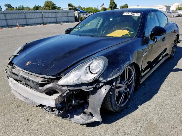 WP0AB2A7XDL060734 - 2013 PORSCHE PANAMERA S BLACK photo 2