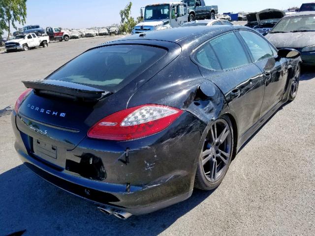 WP0AB2A7XDL060734 - 2013 PORSCHE PANAMERA S BLACK photo 4