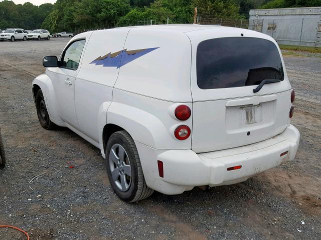 3GCAAADBXAS596831 - 2010 CHEVROLET HHR PANEL WHITE photo 3