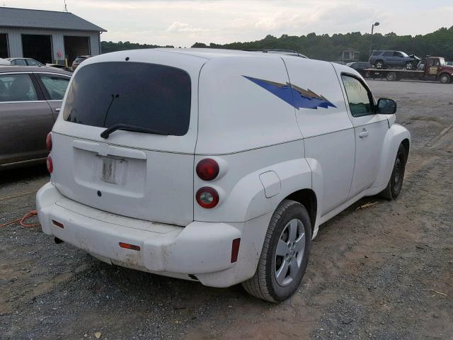 3GCAAADBXAS596831 - 2010 CHEVROLET HHR PANEL WHITE photo 4