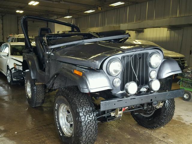 J5F83AH042659 - 1975 JEEP CJ5 GRAY photo 1