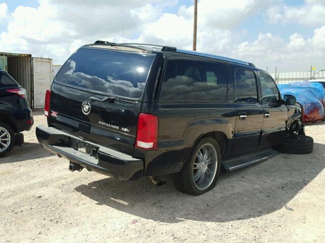 3GYFK66N54G237511 - 2004 CADILLAC ESCALADE E BLACK photo 4