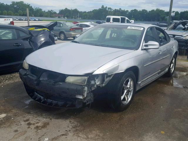 1G2WP52K82F200243 - 2002 PONTIAC GRAND PRIX SILVER photo 2