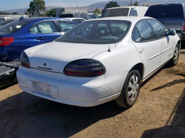 1G2WK52J8YF320574 - 2000 PONTIAC GRAND PRIX WHITE photo 4