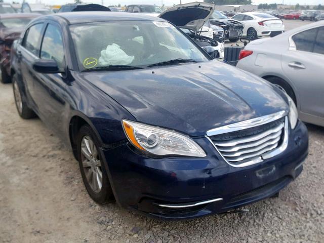 1C3CCBBB9DN701678 - 2013 CHRYSLER 200 TOURIN BLUE photo 1