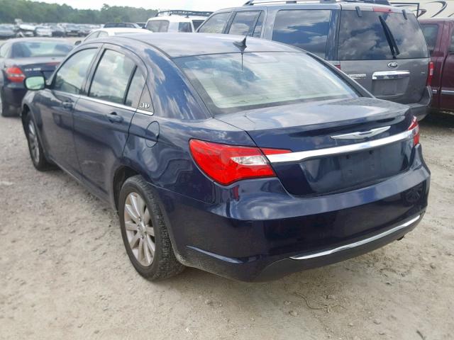 1C3CCBBB9DN701678 - 2013 CHRYSLER 200 TOURIN BLUE photo 3