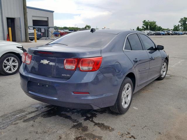 1G11B5SA9DF143591 - 2013 CHEVROLET MALIBU LS BLUE photo 4