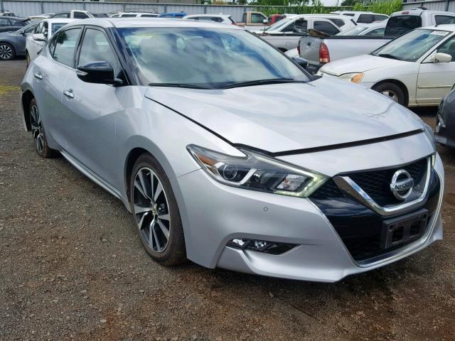 1N4AA6AP6JC386364 - 2018 NISSAN MAXIMA 3.5 SILVER photo 1