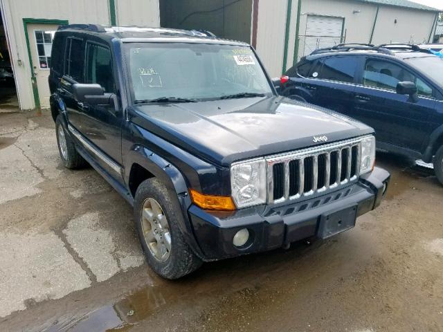 1J8HG58288C110850 - 2008 JEEP COMMANDER BLACK photo 1