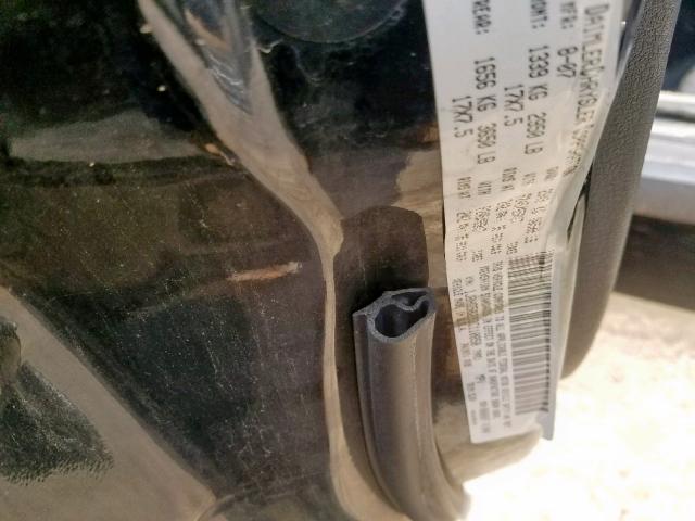 1J8HG58288C110850 - 2008 JEEP COMMANDER BLACK photo 10