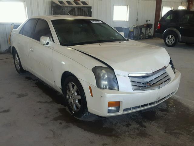 1G6DP577170175688 - 2007 CADILLAC CTS HI FEA WHITE photo 1